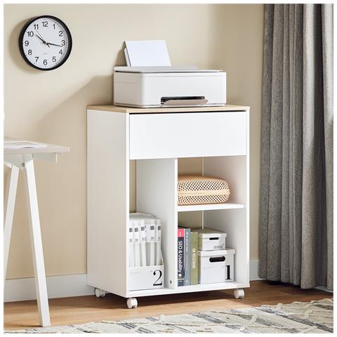 Supporto Per Stampante 63x42x88cm Ask10-wn - Foto 8