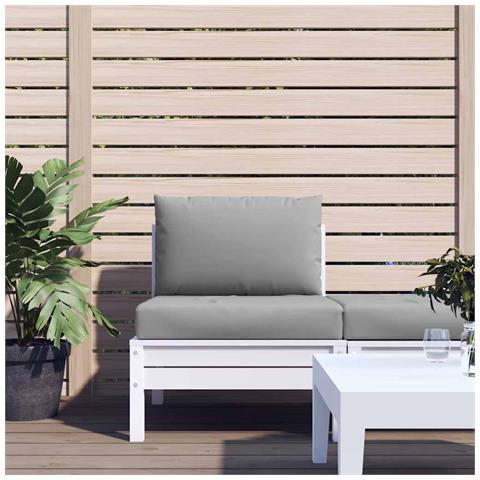 Cuscini Per Pallet 2 Pz Grigi In Tessuto Oxford - Foto 8