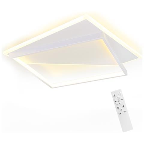 Plafoniera Led Plaza Dal Design Moderno - Foto 1