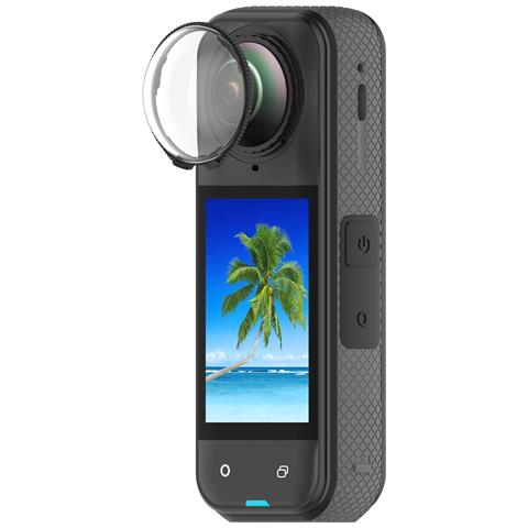 Obiettivo Protettivo Per Insta360 X5 - Protezione In Vetro Ottico Black - Foto 7