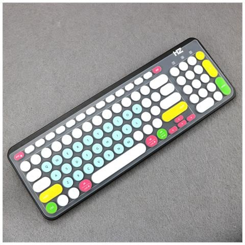 Pellicola In Silicone Per Tastiera Logitech K780 Green - Foto 2