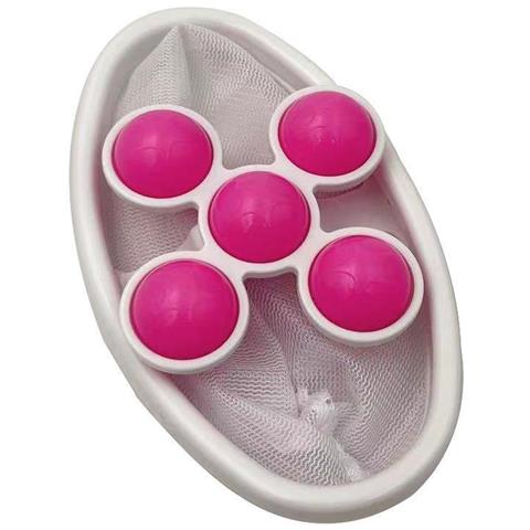 Filtro Anti-pelucchi Galleggiante Per Lavatrice, Raccoglitore Di Capelli, Confezione Da 2 Pink - Foto 2