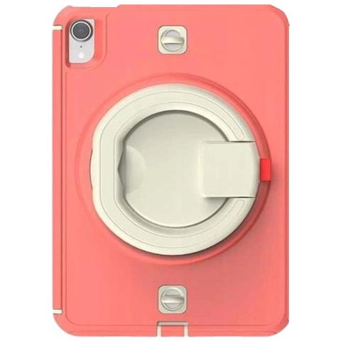 Custodia Per Ipad Pro 3/2/1 11 Con Supporto E Tracolla Rosa - Foto 4