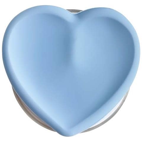 Supporto E Impugnatura Magnetica A Forma Di Cuore In Silicone Magsafe - Porta Telefono Espandibile Compatibile Con Iphone Blue - Foto 1