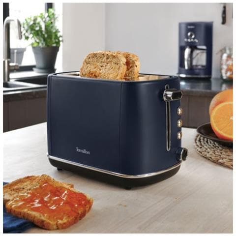 Tostapane A 2 Fette, 1550 W, Blu Notte - 15437 - Foto 2