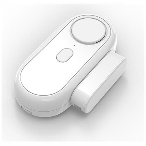 Allarme Con Sensore Di Vibrazione E Porta Con Telecomando - Batterie Incluse - Foto 1