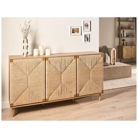 Credenza A 3 Ante Bondi Marrone Chiaro - Foto 1