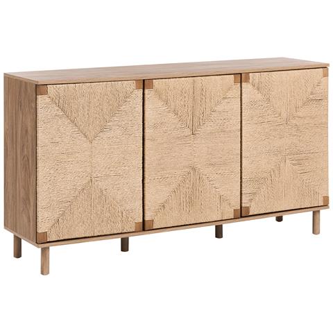 Credenza A 3 Ante Bondi Marrone Chiaro - Foto 2
