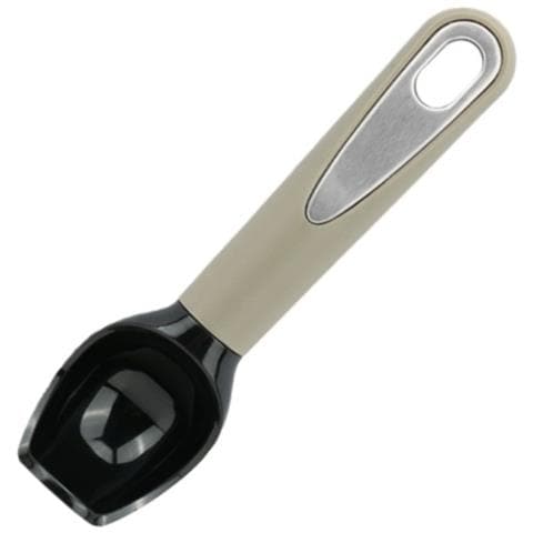 Cucchiaio Con Manico In Acciaio Inox Ispessito - Utensile Da Cucina Grigio Acciaio - Foto 3