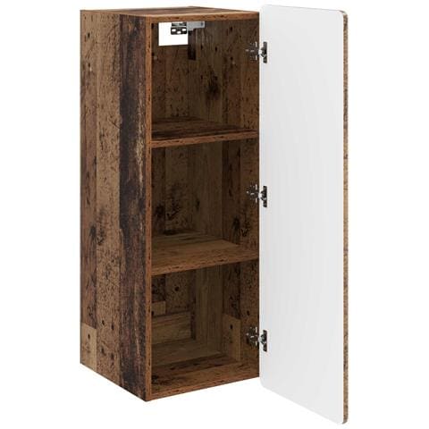 Mobiletto a muro Legno antico 33 x 34,5 x 94 cm - Foto 2