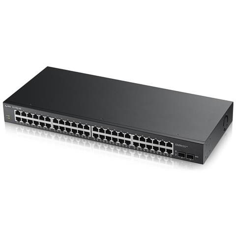 GS1900-48-GB0102F switch di rete Gestito L2 Gigabit Ethernet (10/100/1000) Nero - Foto 1