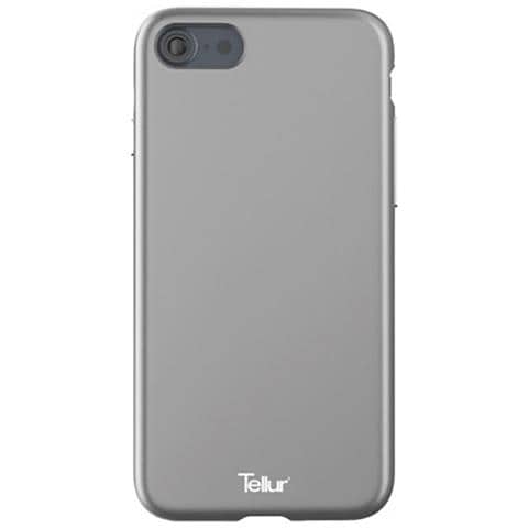 Custodia Morbida Trasparente Per Iphone 7, Argento - Foto 1