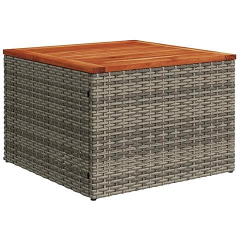 Set di divani 8 pz Grigio e Blu Navy Rattan sintetico e Acciaio - Foto 10