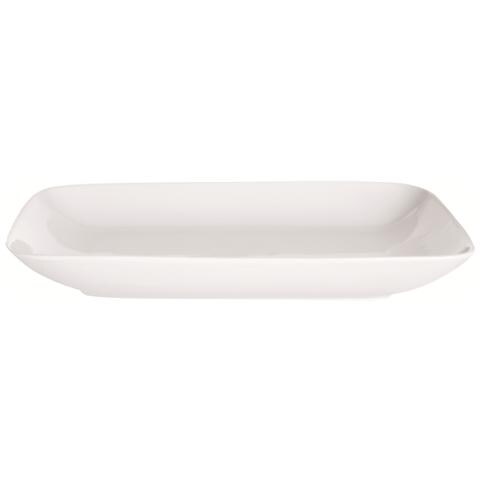 Vassoio Stondato White Home Bianco 33,0 x 21,8 x 4,5 cm - Foto 1