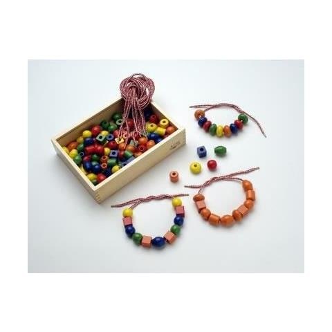 Sapin Malin Scatola Da 125 Grandi Perle Di Legno - Foto 1