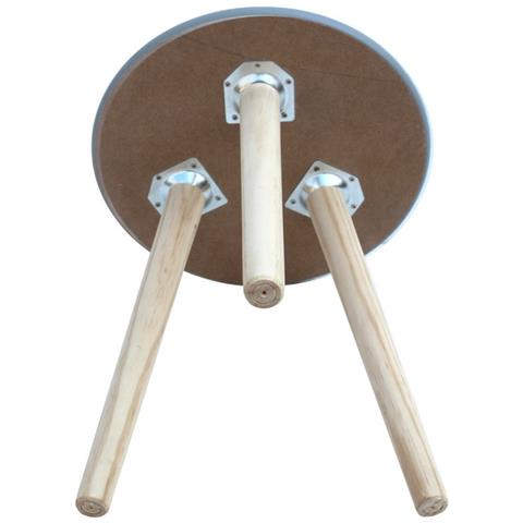 Rebecca Mobili Tavolo Basso Tavolino Moderno Grigio Mdf Paulownia Salotto Camera - Foto 6