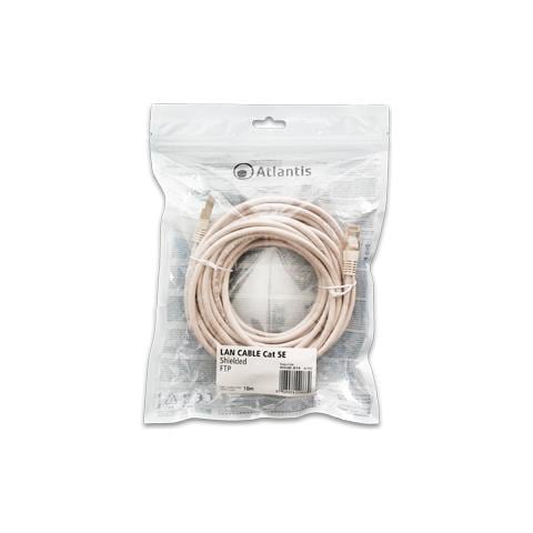 CAVO RETE CAT. 5E-FTP (cavo patch) schermato ATLANTIS P019-LAN 5E-F-X - 10Mt - Foto 2