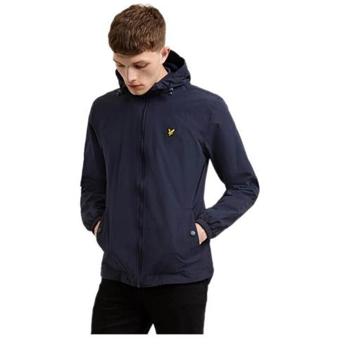 Lyle&scott Zip Trough Hooded Jkt Giubbotto Uomo Taglia M - Foto 1