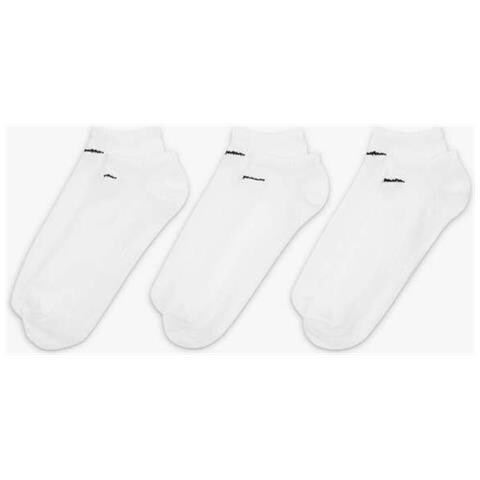 Nike Sx7678 - 6 Paia Di Calzini Da Sneaker Colore: Bianco / grigio / nero 3 Paia Colorate 3 Paia Colore Nero. 42-46 - Foto 2