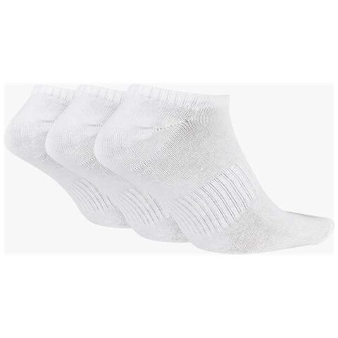 Nike Sx7678 - 6 Paia Di Calzini Da Sneaker Colore: Bianco / grigio / nero 3 Paia Colorate 3 Paia Colore Nero. 42-46 - Foto 3