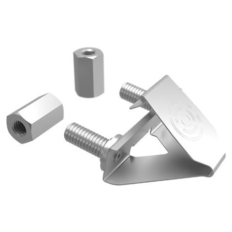 Dvmnt50 Kit Di Fissaggio (/dev /mount, 50 Units - Dvmnt50, Bolts & Nuts, - Aluminium, Spring Steel, M6, Full Thr - Foto 1