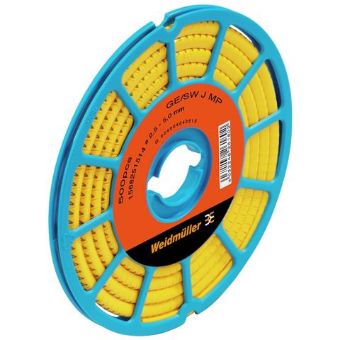 Segnacavi Elettrici 1-5 mm Colore Giallo 500 Pz - Foto 1