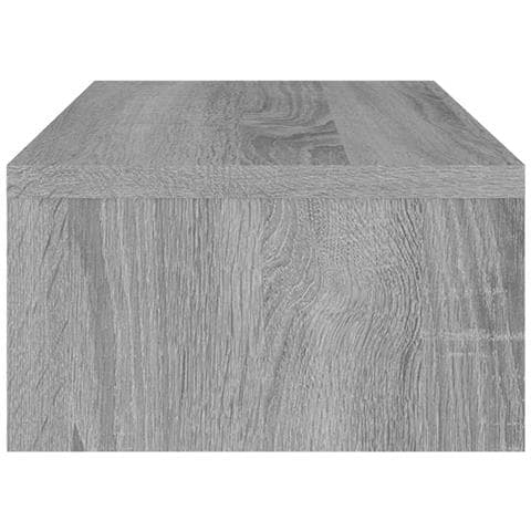 Supporto Per Monitor Grigio Sonoma 42x24x13cm Legno Multistrato - Foto 6