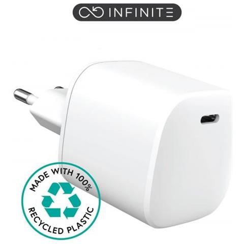 Es637045 Caricabatterie Per Dispositivi Mobili Smartphone Bianco Ac Ricarica Rapida Interno - Foto 1