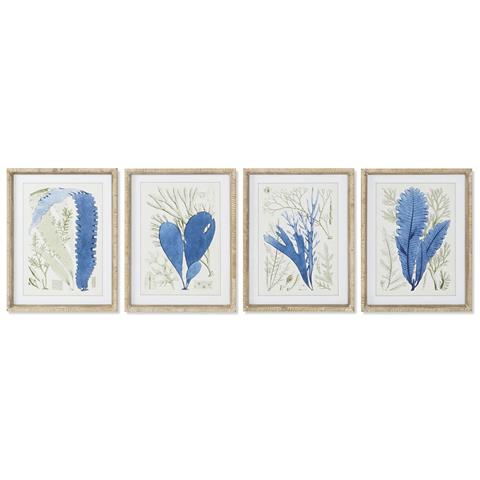 Quadro Home Esprit Mediterraneo 35 X 2,5 X 45 Cm (4 Unità) - Foto 1