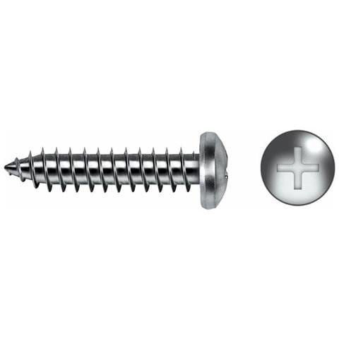 Scatola A Viti 5,5 X 50 Mm Vite Per Lamiera 250 Unità Zincato - Foto 1