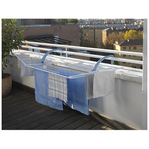 Stendibiancheria Da Balcone E Termosifone 18 Metri Gimi Brezza 200 - Foto 2