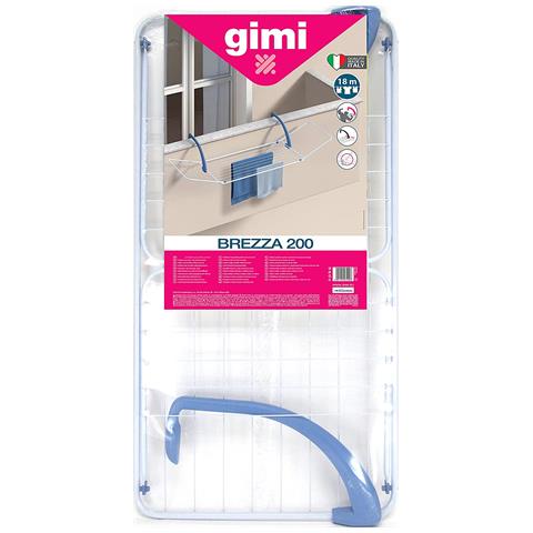 Stendibiancheria Da Balcone E Termosifone 18 Metri Gimi Brezza 200 - Foto 3