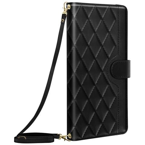 Custodia Per Samsung Galaxy A16 Portafoglio Motivo Rombo - Foto 1