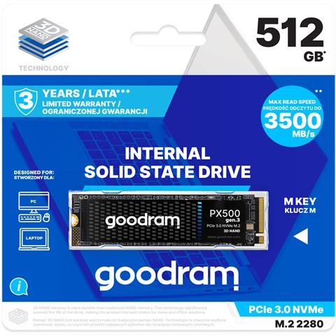 PX500 GEN. 3 SSDPR-PX500-512-80-G3 drives allo stato solido 512 GB M. 2 PCI Express 3.0 NVMe 3D NAND - Foto 5