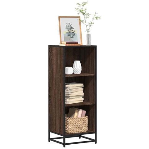 Libreria Rovere Marrone 40x35x107,5 Cm In Legno Multistrato - Foto 1