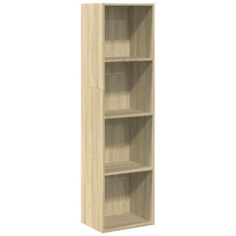 Libreria Rovere Sonoma 40x30x152 Cm In Legno Multistrato - Foto 2