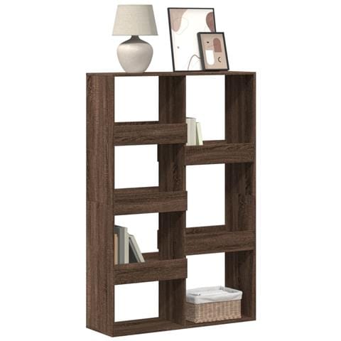 Libreria Rovere Marrone 100x33x155,5 Cm In Legno Multistrato - Foto 1