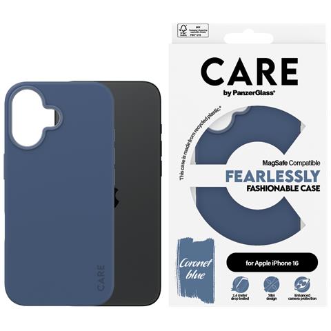 CARE by PG Blue MagSafe iPhone16 6.1 custodia per cellulare Cover Trasparente - Foto 4