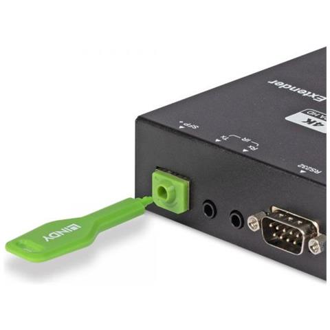 47911 Clip Sicura Chiave Bloccaporta Sfp Verde Acrilonitrile Butadiene Stirene (abs) 1 Pz - Foto 2