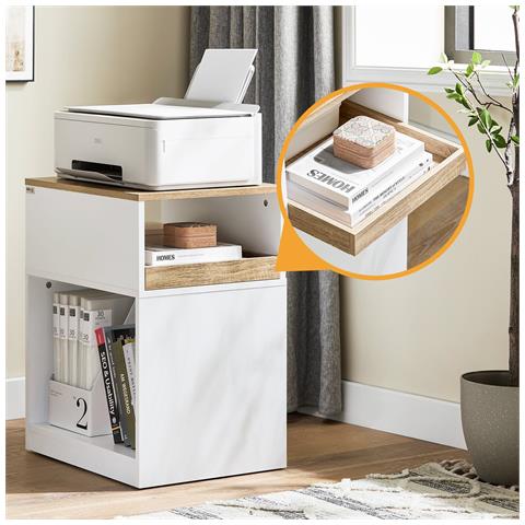 Tavolino Stampante 40x50x65cm Ask08-wn - Foto 2