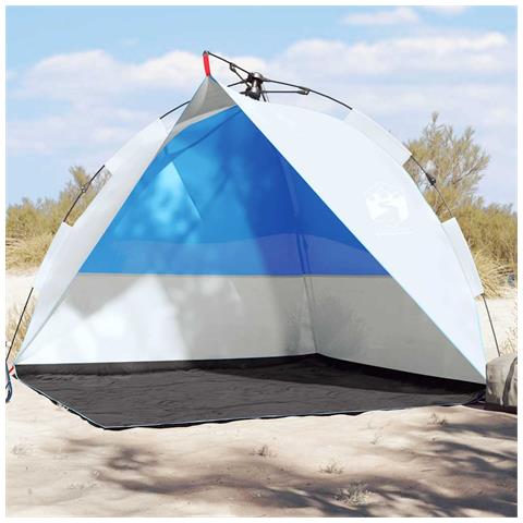 Tenda da Spiaggia Azzurro Rilascio Rapido Impermeabile - Foto 1
