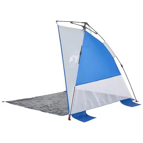 Tenda da Spiaggia Azzurro Rilascio Rapido Impermeabile - Foto 8