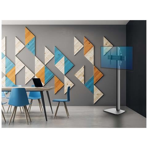 STDV100 Supporti a parete per TV 190,5 cm (75") Pavimento Nero - Foto 2