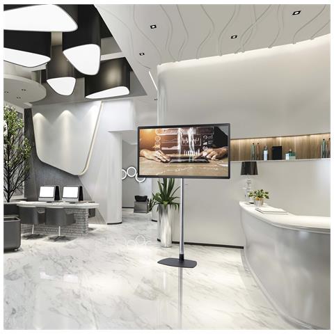 STDV100 Supporti a parete per TV 190,5 cm (75") Pavimento Nero - Foto 3