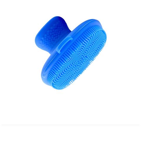 Spazzola Portatile In Silicone Per La Pulizia Del Viso Per Il Trucco Blue - Foto 4