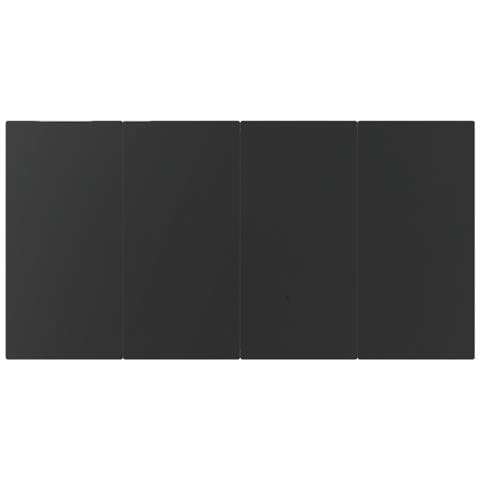 Set da Pranzo per Giardino 7 Pezzi Beige in Rattan - Foto 9