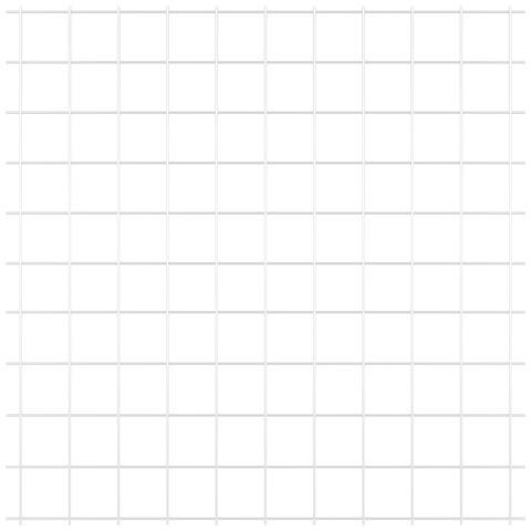 Recinzione in Rete Saldata con 13 Pali Flangiati 0.5x50 m Acciaio Galvanizzato - Foto 9