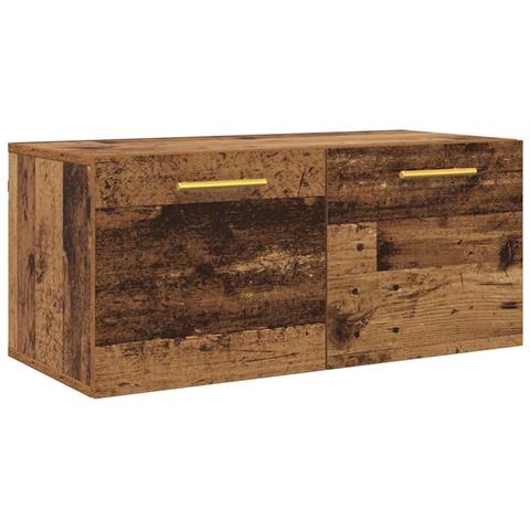 Armadietto a muro Legno vecchio 80 x 36.5 x 35 cm - Foto 1