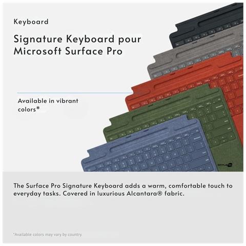 Tastiera Originale Surface Pro X 8 9 Layout Francese Azerty Fr - Foto 2