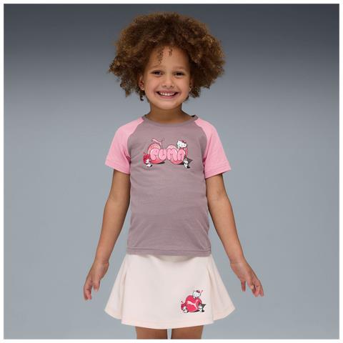X Hello Kitty Friends Slim Tee Pl 63239164, Bambini, Grigio, 122 - Foto 6